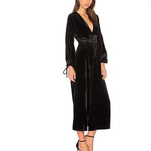Free People Velvet Wide Leg Jumper